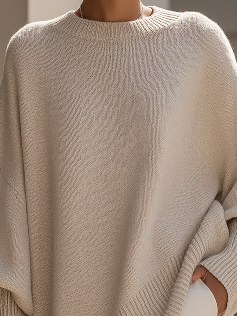 Women's Oversized Soft Knit Pullover