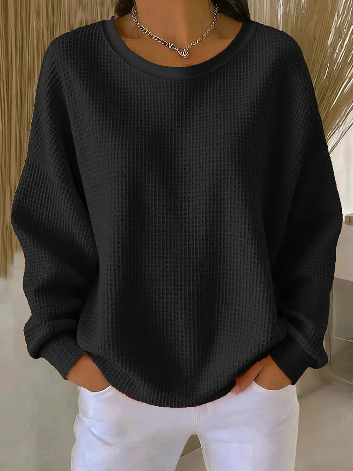 Women's Textured Knit Pullover