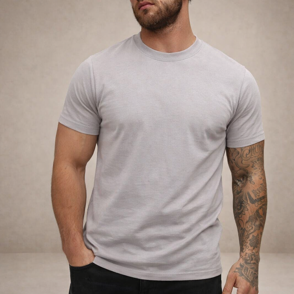 Men's Essential Slim-Fit Cotton Tee