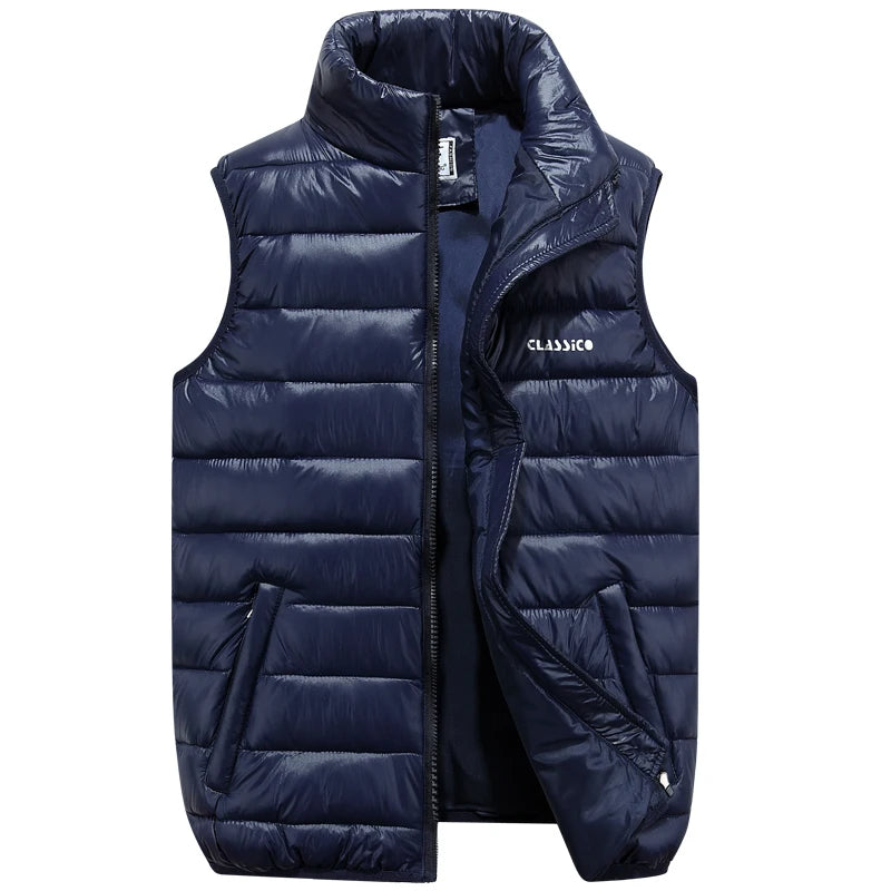 Men's Lightweight Padded Zip-Front Bodywarmer