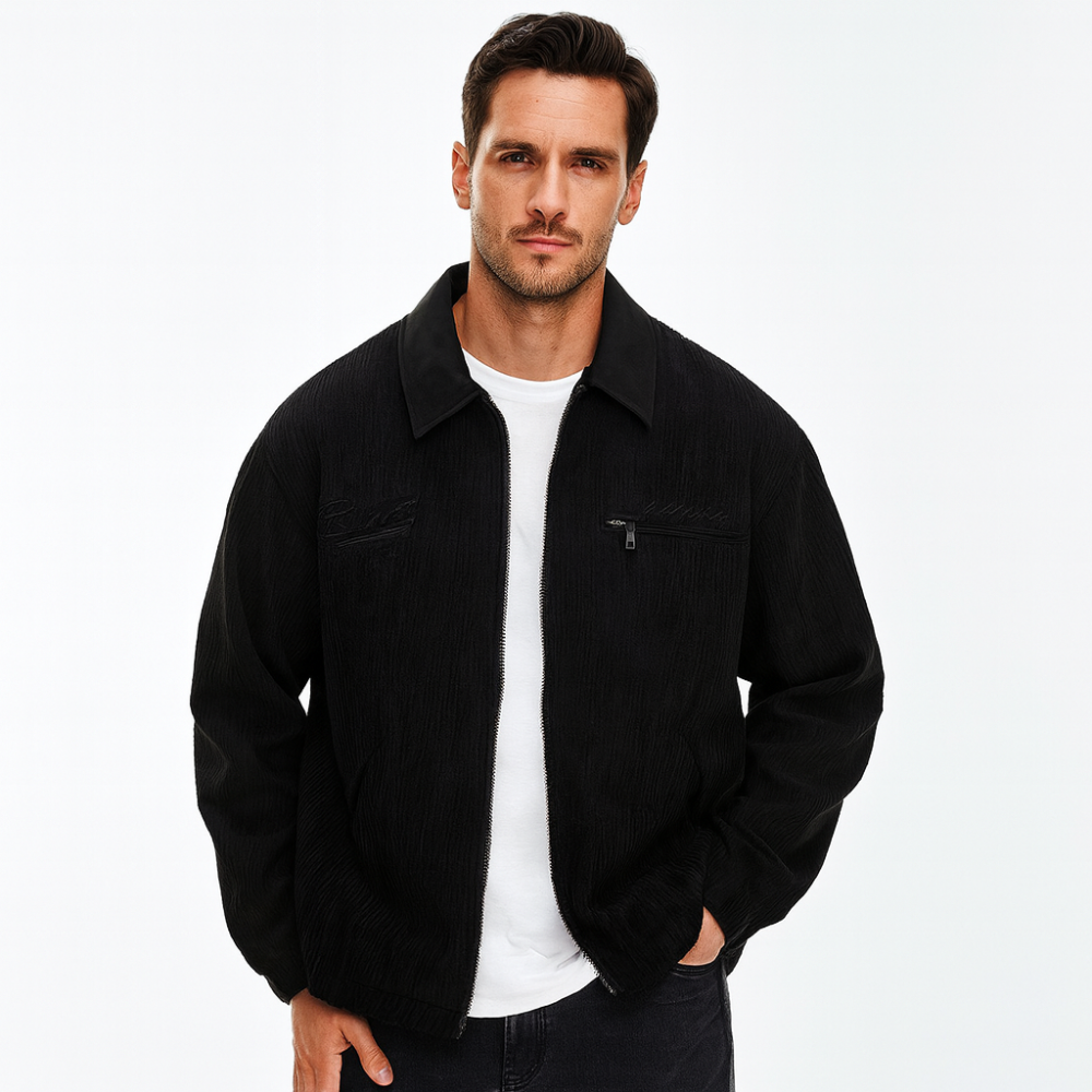 Men's Lightweight Smart Casual Zip-Through Jacket