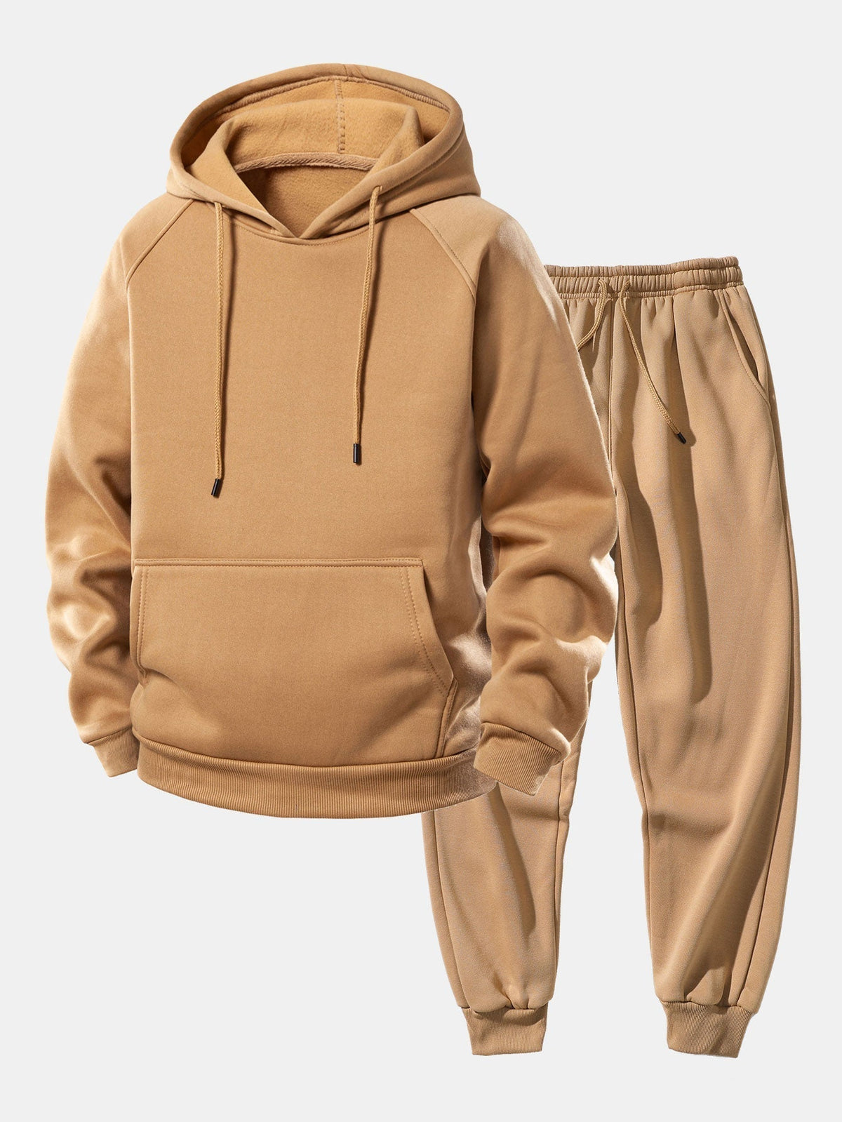 Men's Regular Fit Raglan Hooded Tracksuit