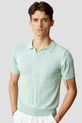 Men's Relaxed Fine Knit Summer Polo