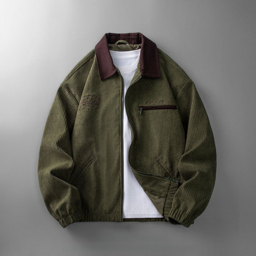 Men's Lightweight Smart Casual Zip-Through Jacket
