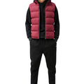 Men's Padded High Collar Quilted Gilet