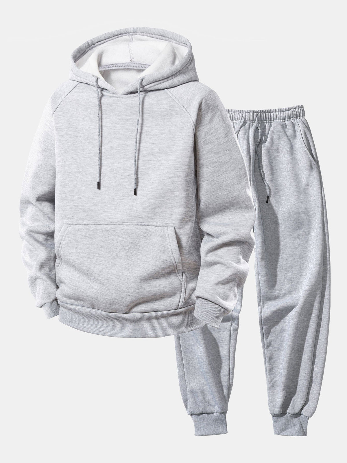 Men's Regular Fit Raglan Hooded Tracksuit