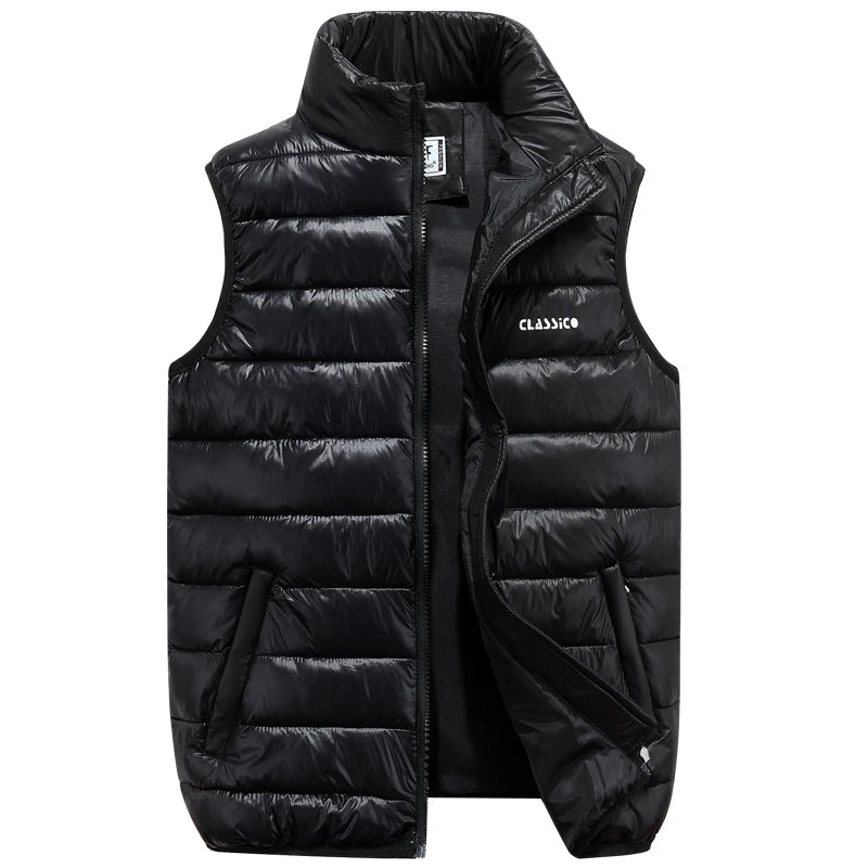 Men's Lightweight Padded Zip-Front Bodywarmer
