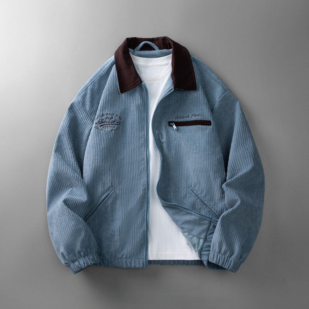 Men's Lightweight Smart Casual Zip-Through Jacket