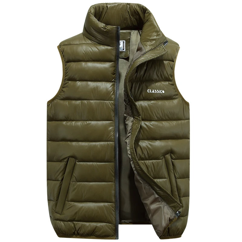 Men's Lightweight Padded Zip-Front Bodywarmer