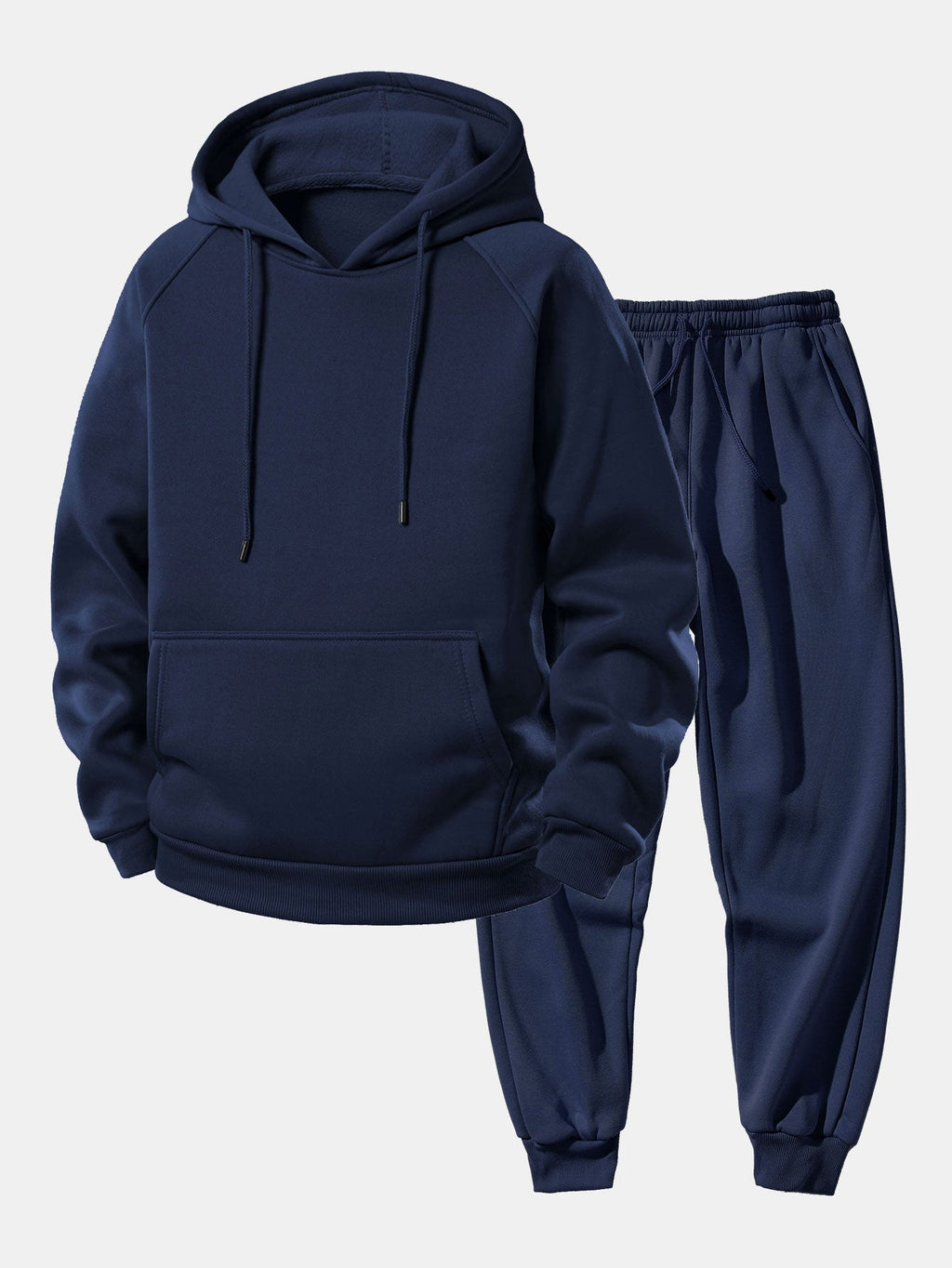 Men's Regular Fit Raglan Hooded Tracksuit