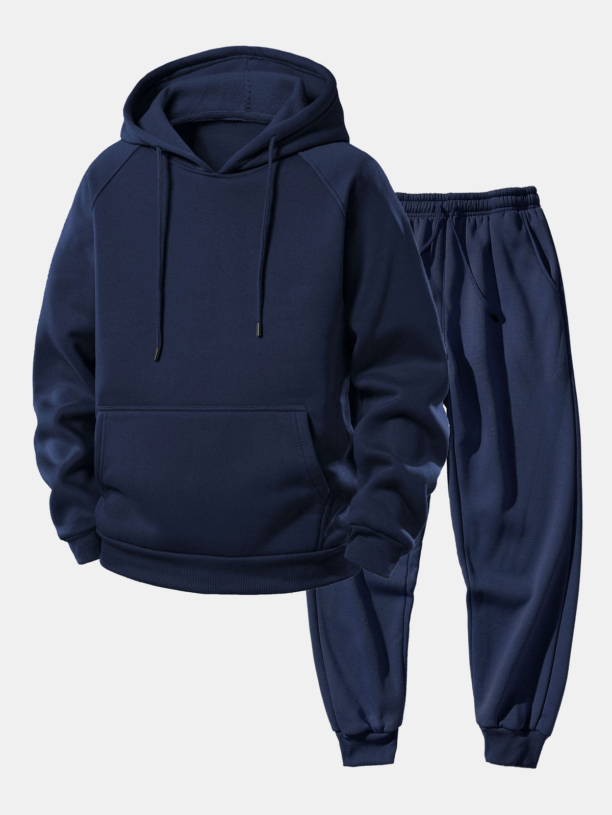 Men's Regular Fit Raglan Hooded Tracksuit