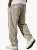 Men's Everyday Drawstring Corduroy Trousers