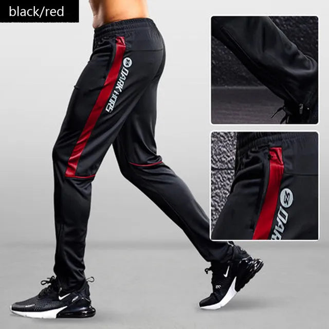 Men's Tapered Elasticated Joggers with Zip Pockets