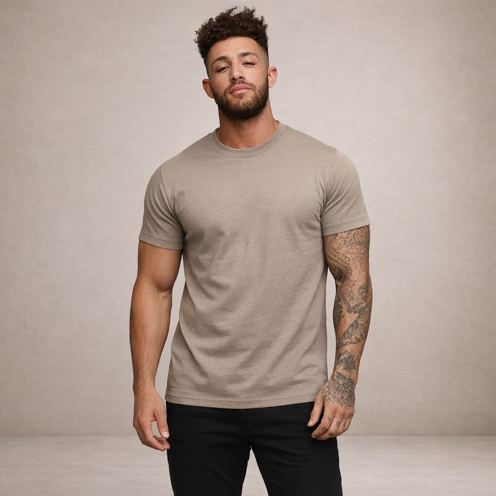 Men's Essential Slim-Fit Cotton Tee