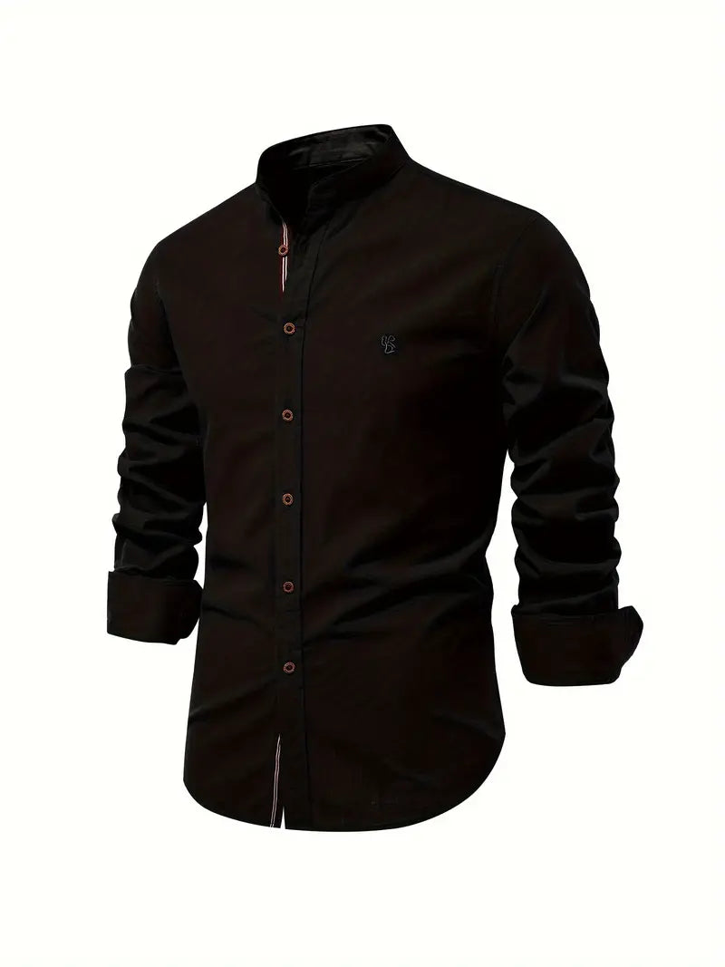 Men's Classic Breathable Button-Front Shirt