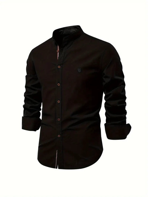 Men's Classic Breathable Button-Front Shirt