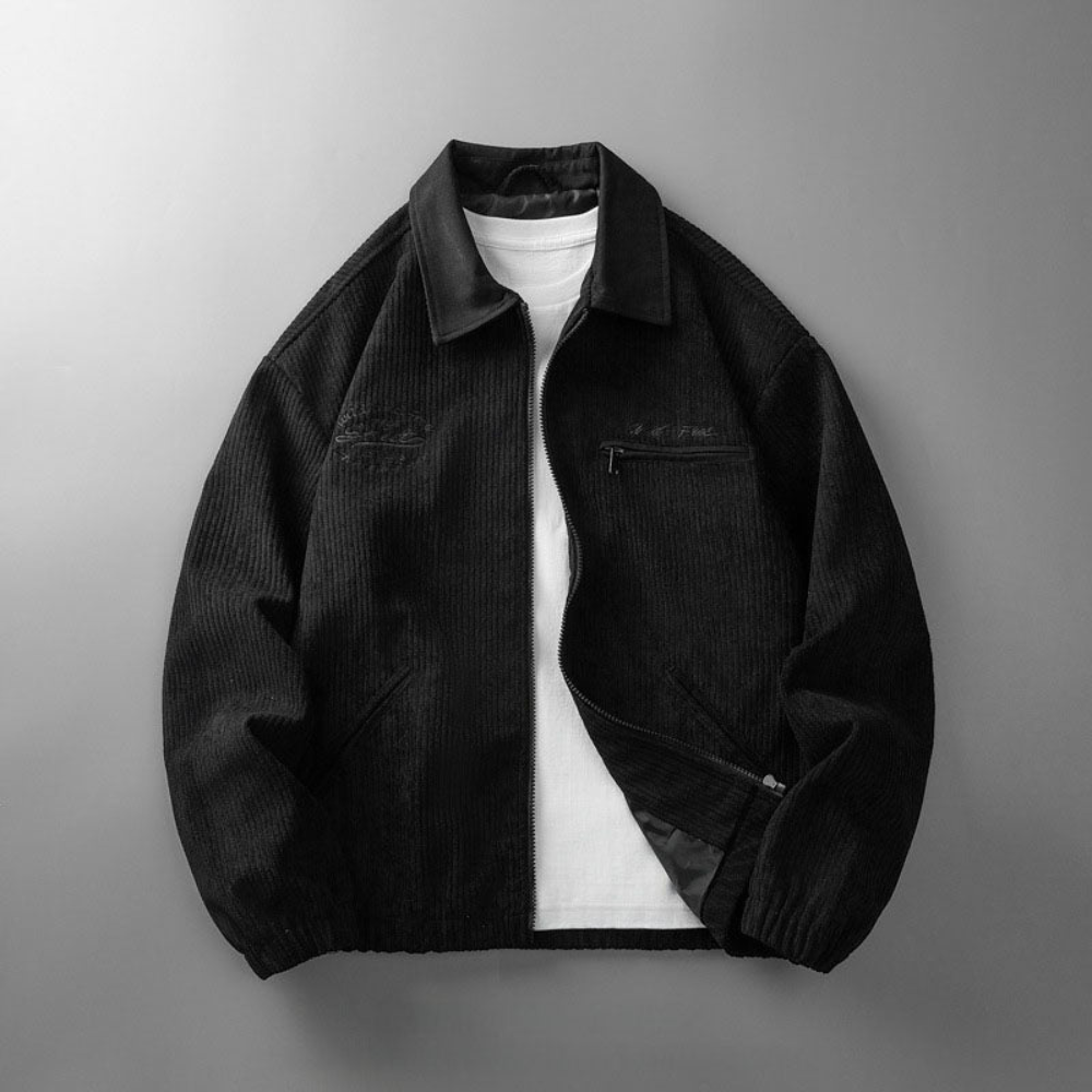 Men's Lightweight Smart Casual Zip-Through Jacket