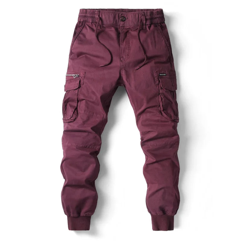 Men's Streetwear Utility Cargo Joggers