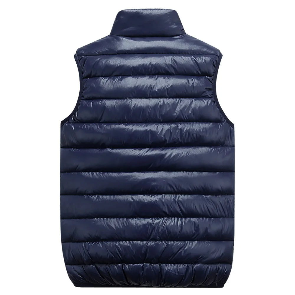 Men's Lightweight Padded Zip-Front Bodywarmer