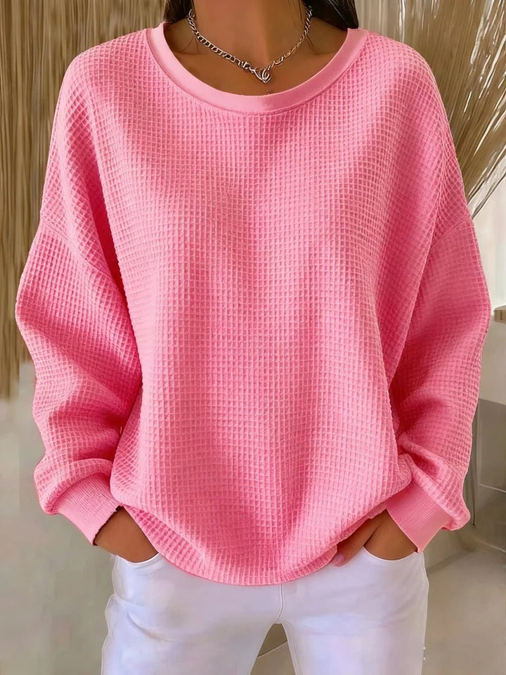 Women's Textured Knit Pullover