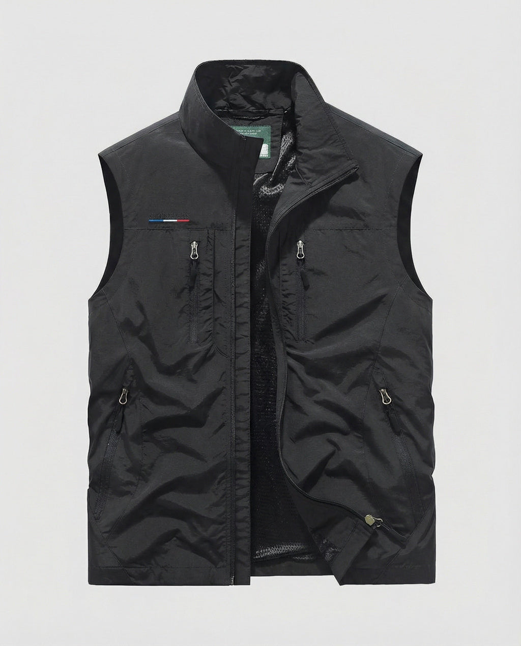 Men's Lightweight Zip-Up Utility Gilet