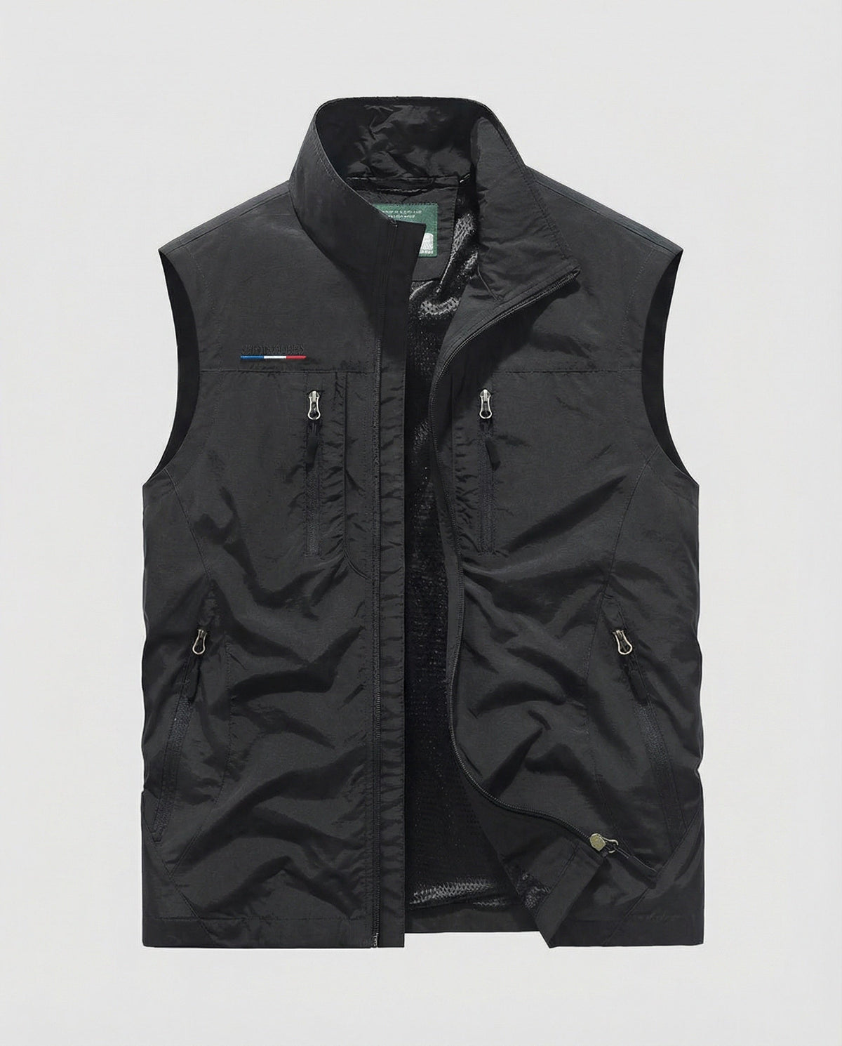Men's Lightweight Zip-Up Utility Gilet