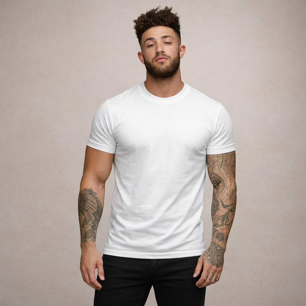 Men's Essential Slim-Fit Cotton Tee