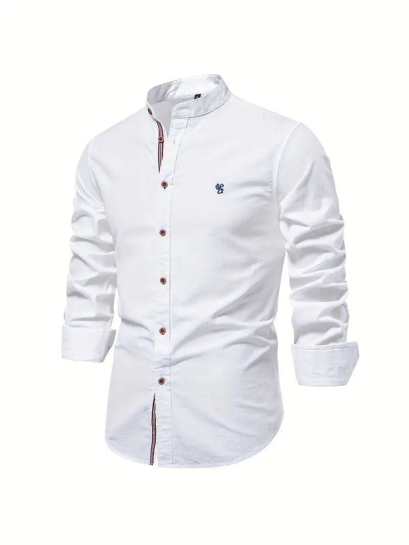 Men's Classic Breathable Button-Front Shirt