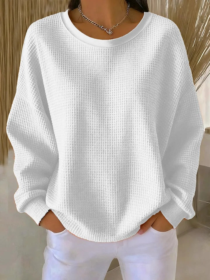Women's Textured Knit Pullover