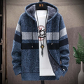 Men's Soft Zip-Through Hooded Cardigan
