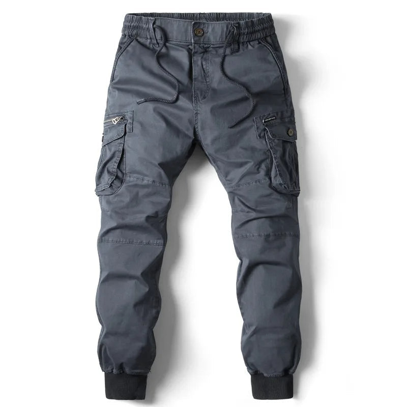 Men's Streetwear Utility Cargo Joggers
