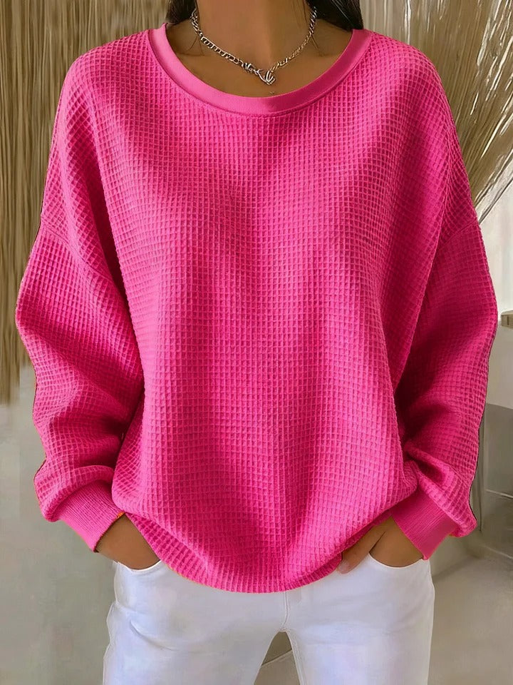 Women's Textured Knit Pullover