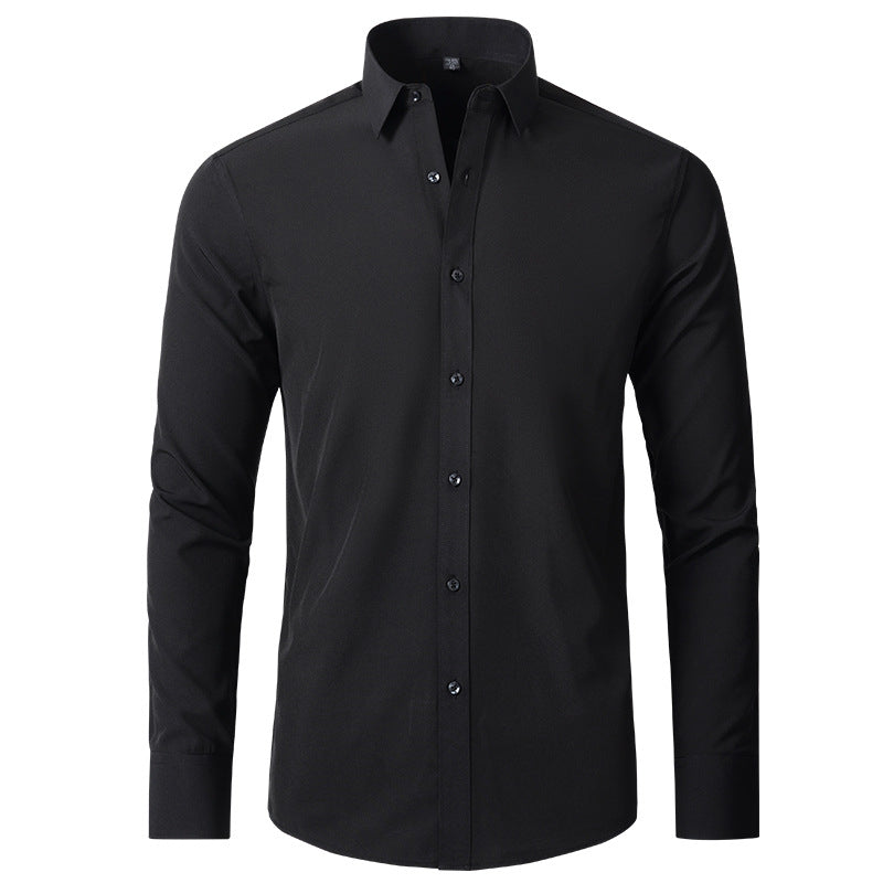Men's Slim Fit Crease-Resistant Stretch Formal Shirt
