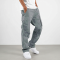 Men's Breathable Tapered Cotton Cargo Trousers