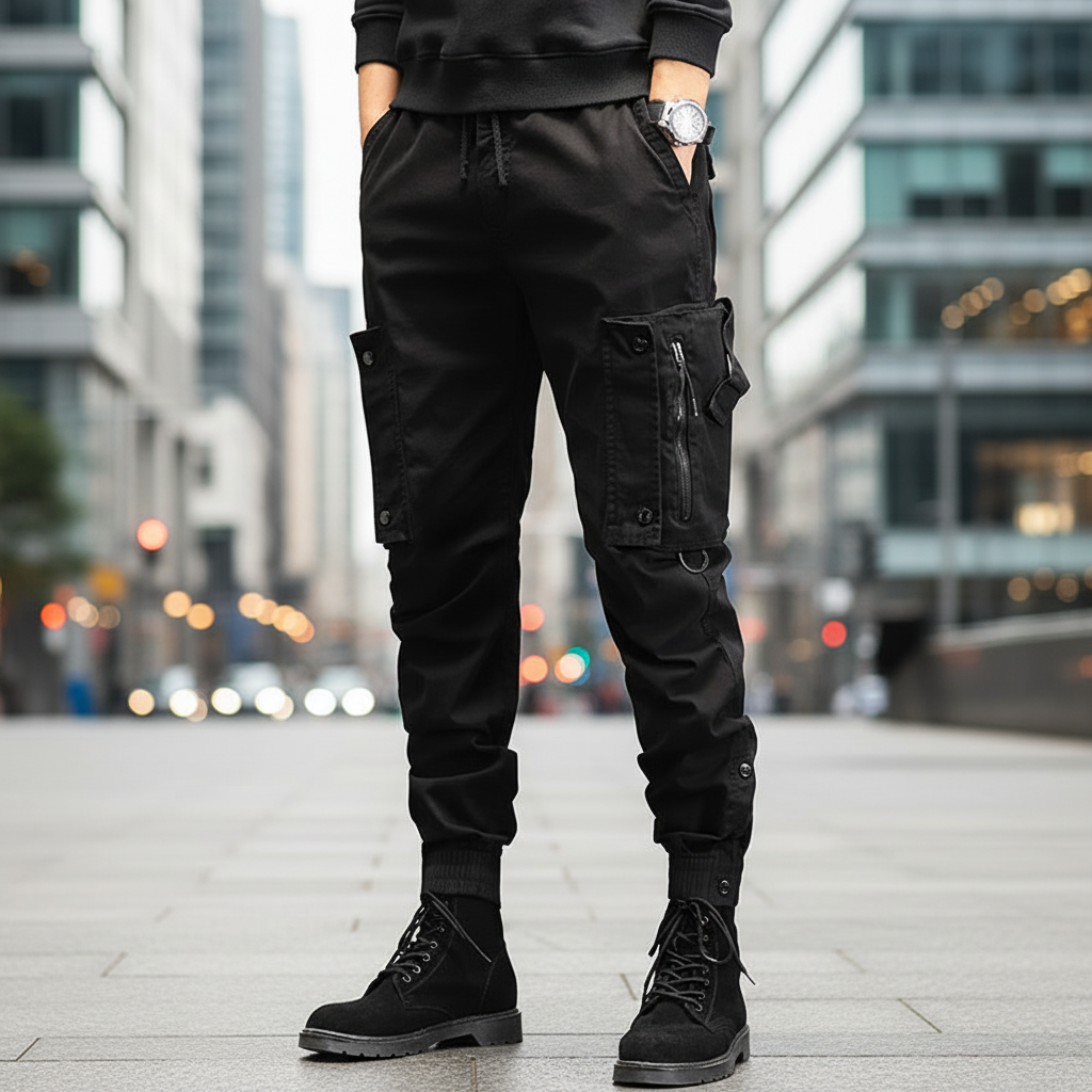 Men's Slim Stretch Utility Cargo Joggers
