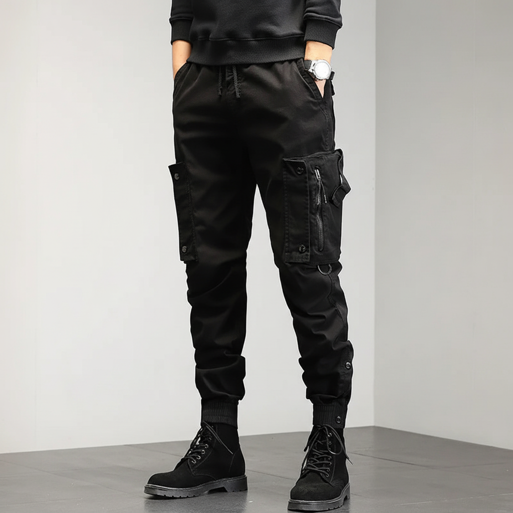 Men's Slim Stretch Utility Cargo Joggers