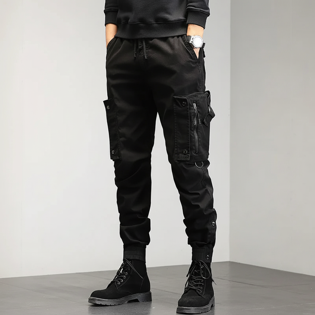 Men's Slim Stretch Utility Cargo Joggers