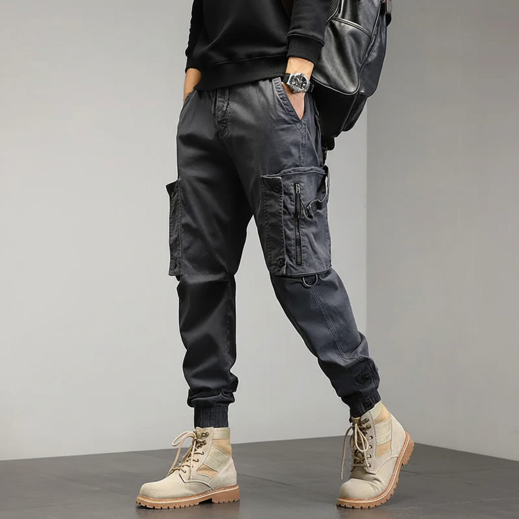 Men's Slim Stretch Utility Cargo Joggers