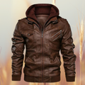 Men's Smart Casual Leather Biker Jacket