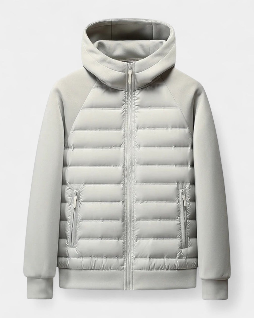 Men's Lightweight Hooded Softshell Hybrid Jacket
