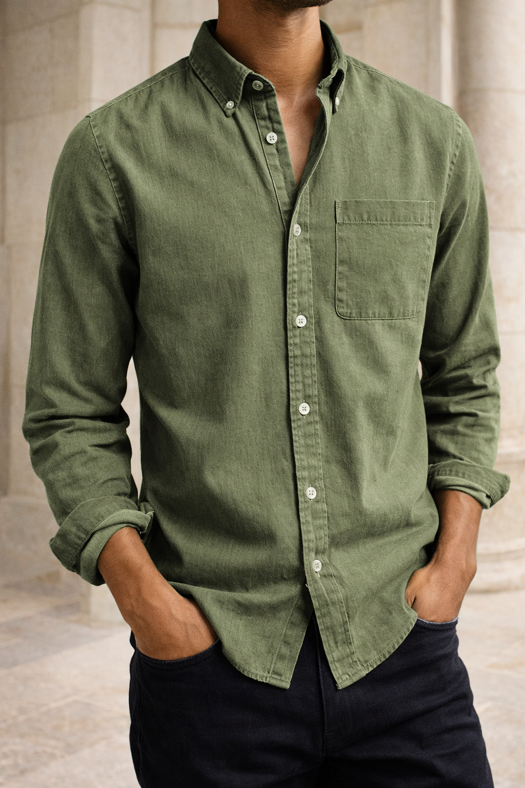 Men's Everyday Cotton Smart Casual Shirt