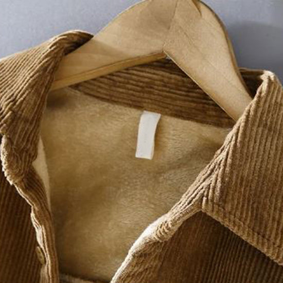 Men's Button-Through Corduroy Overshirt
