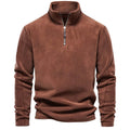 Men's Warm Quarter-Zip Fleece Pullover