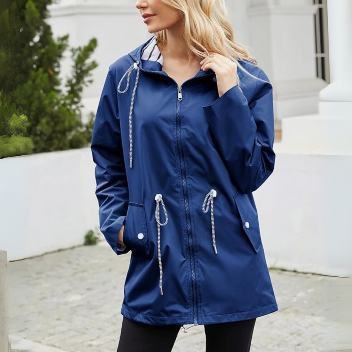 Women's Streamlined Waterproof Rain Anorak