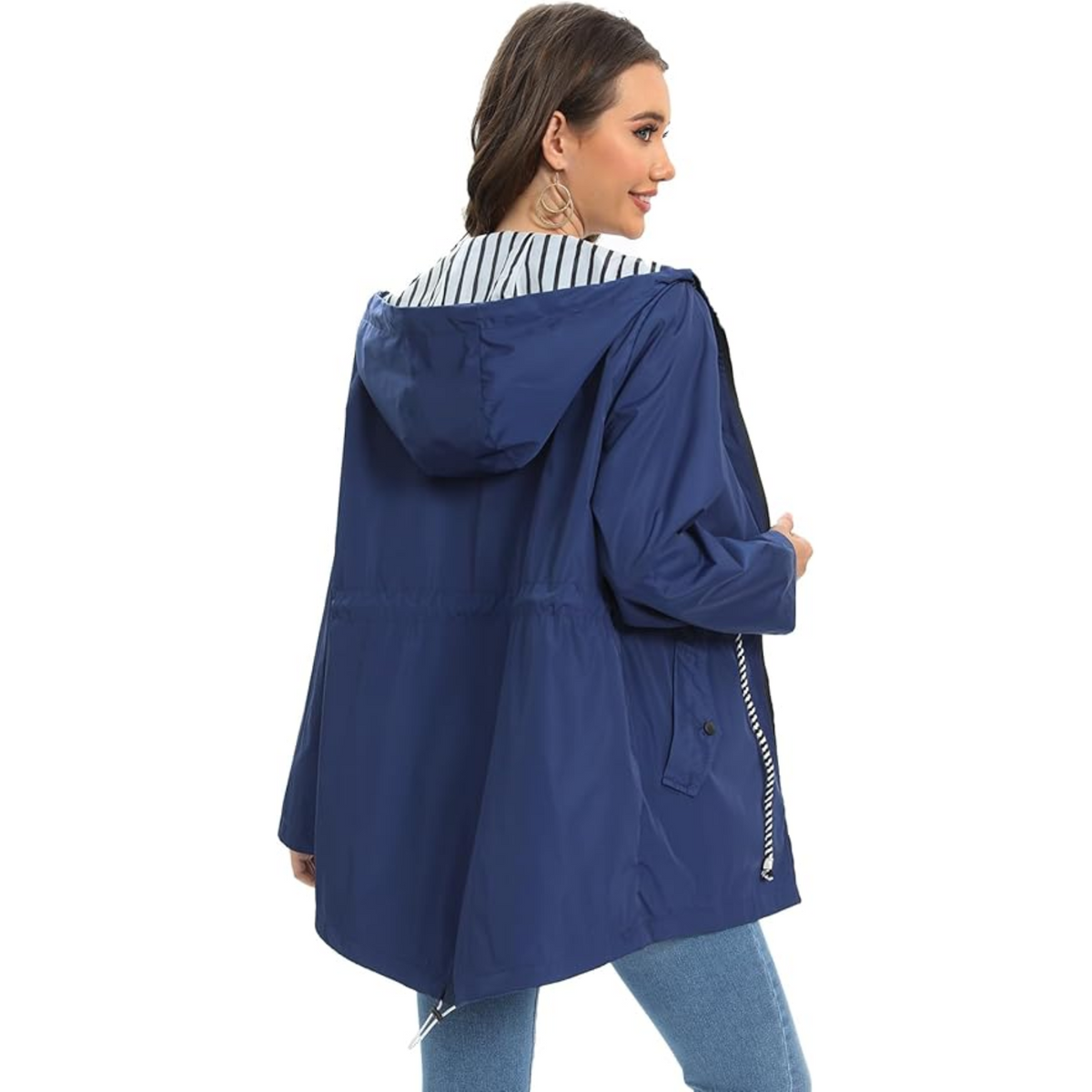 Women's Streamlined Waterproof Rain Anorak
