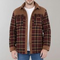 Men's Warm Fleece-Lined Flannel Jacket