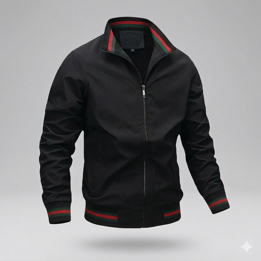 Men's Breathable Zip-Front Summer Jacket
