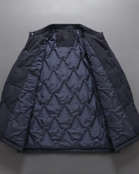 Men's Quilted Button-Up Field Jacket