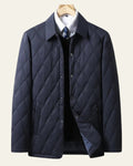 Men's Quilted Button-Up Field Jacket