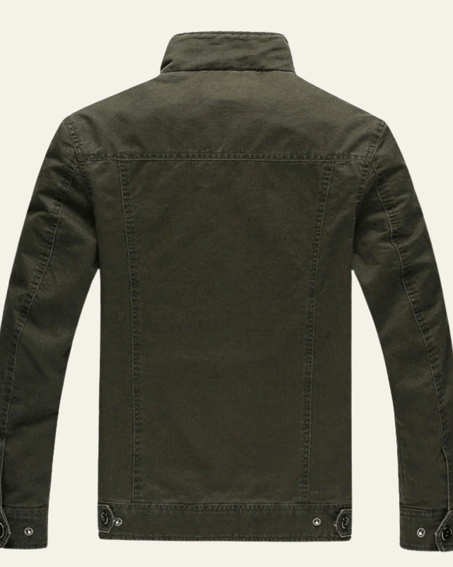 Men's Regular Fit Utility Field Jacket